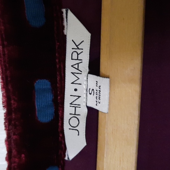 NWT JOHN MARK HIGH SOCIETY BLOUSE SZ S. - Picture 3 of 14